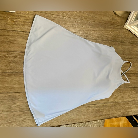 Light blue - periwinkle athletic comfy dress size small - Picture 3 of 7